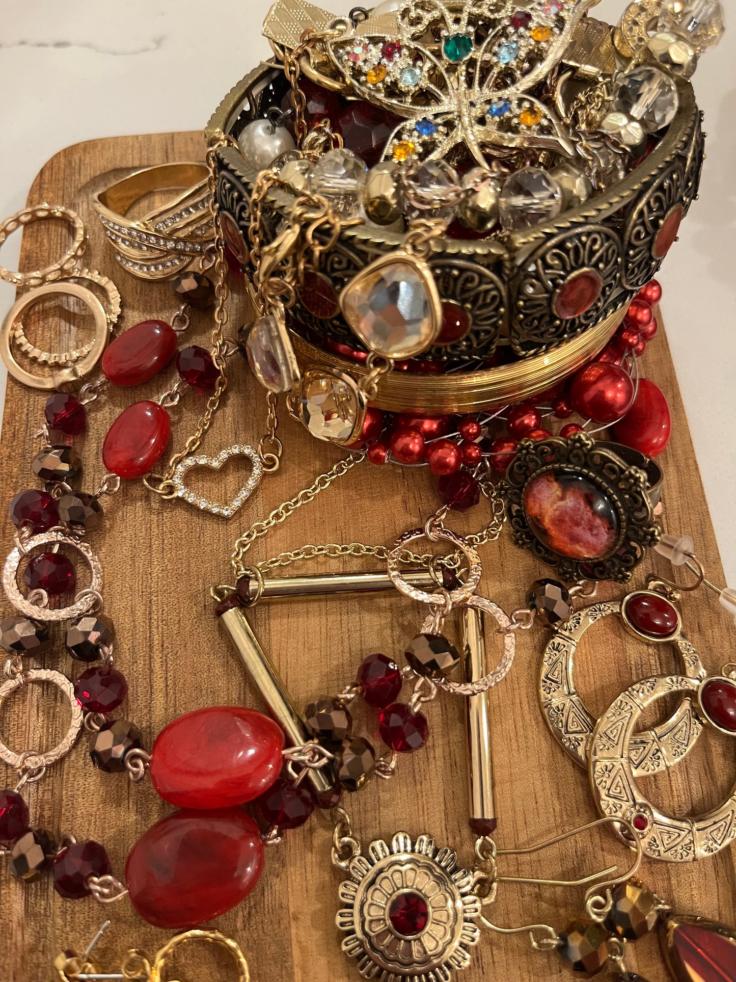 Mini Jewelry Jarcuterie Boards: Love Letters from Dawnhollow 💌 P.P.S. I Still Love You ❤️✨🌹
