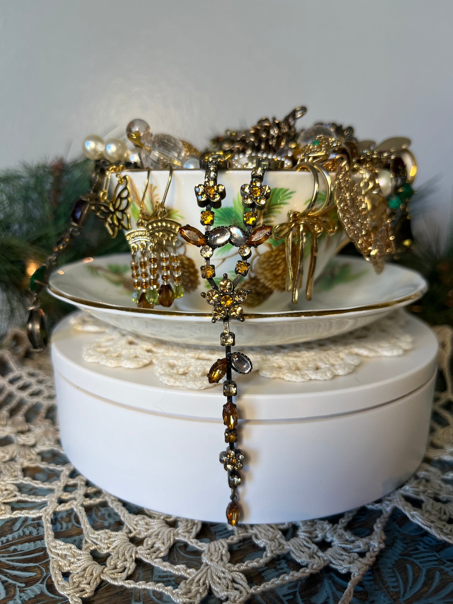 Woodland Sigils Collection: 🌲🕊️🤎La Petite Haleigh, the Pinecone Coquette