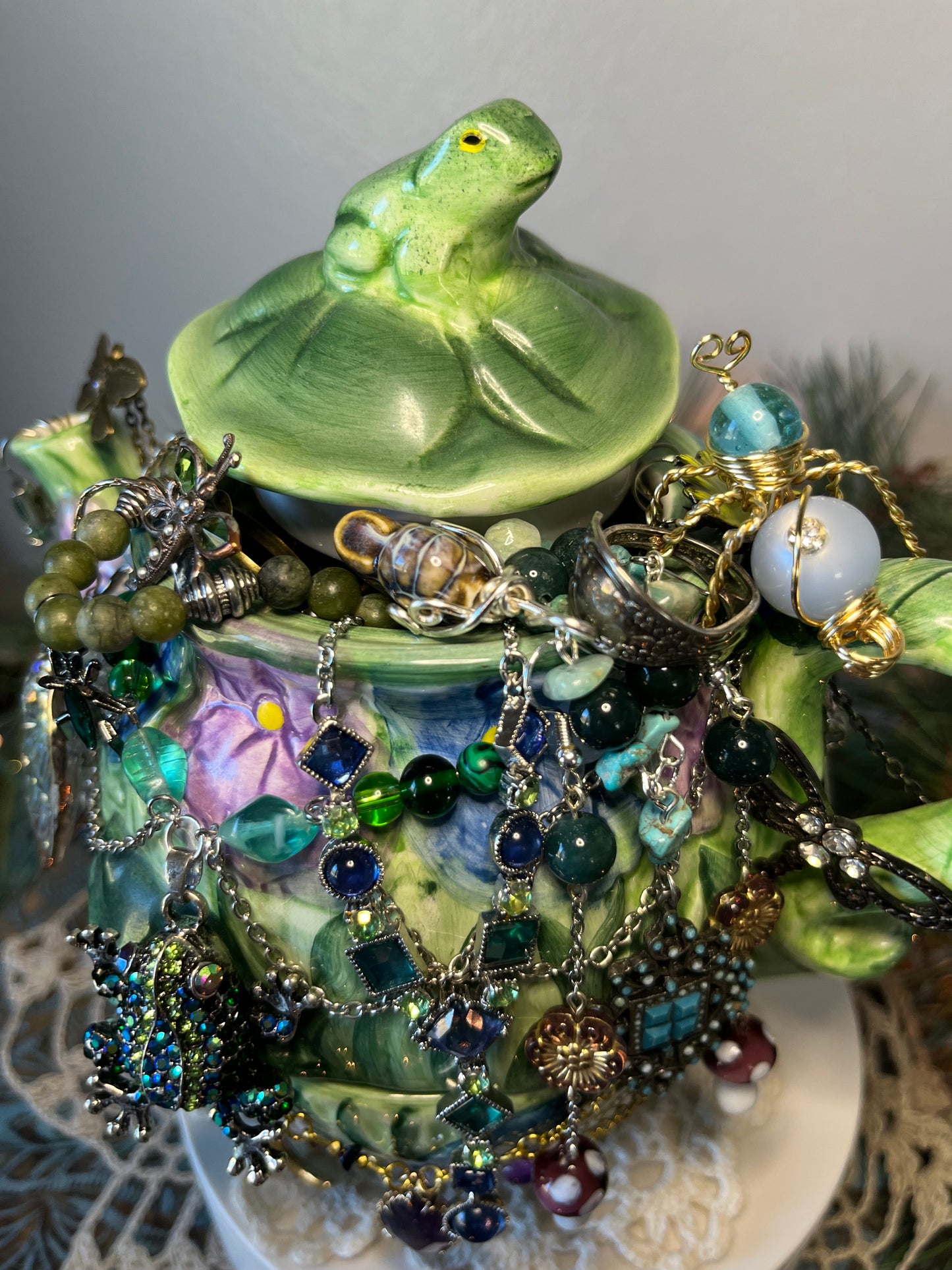 Woodland Sigils Collection: 🐸🌙🪻Frog, the Hibernating Friend