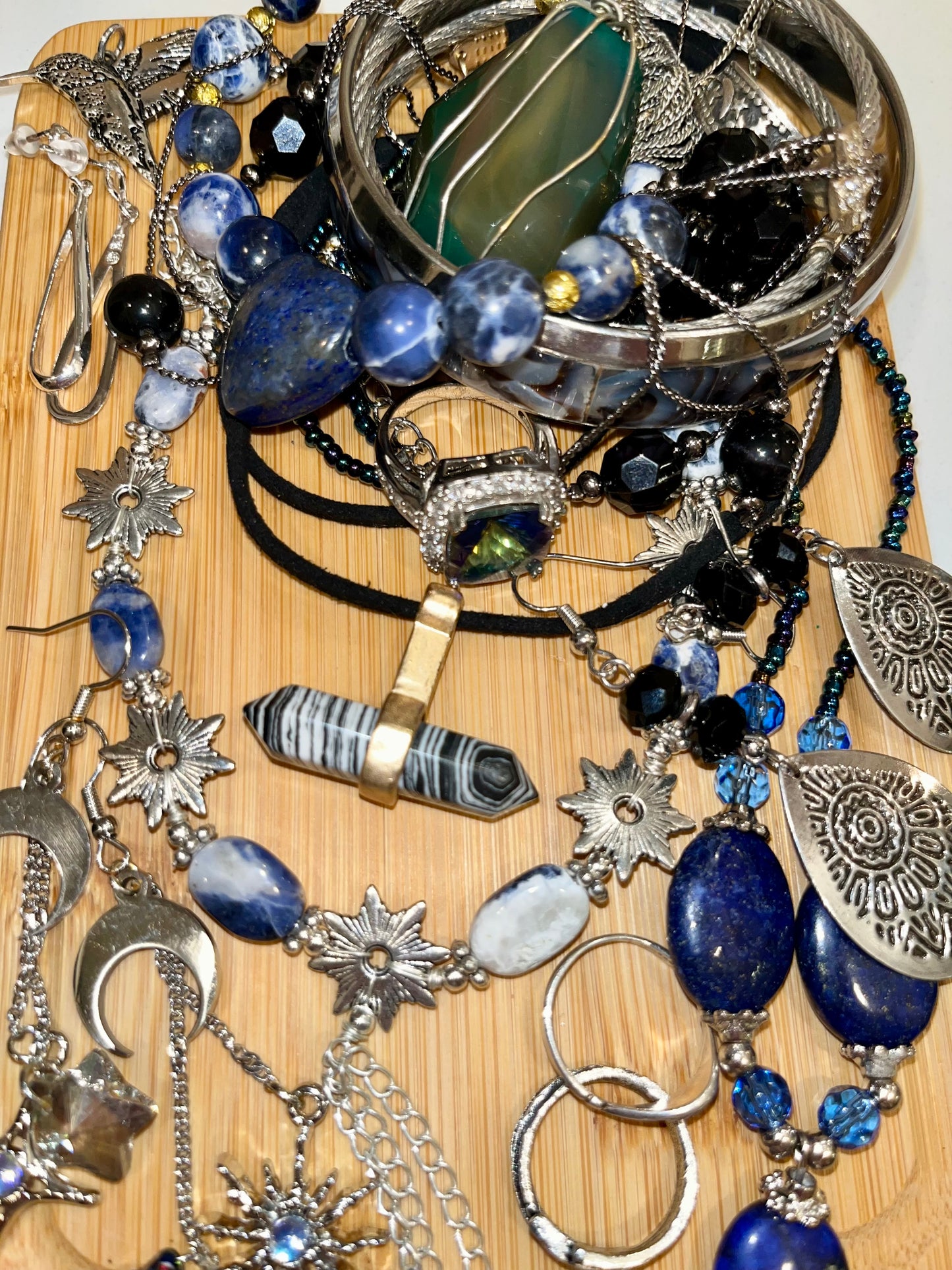 Mini Jewelry Jarcuterie Board: mood ~ dreamstone 🌌🌙