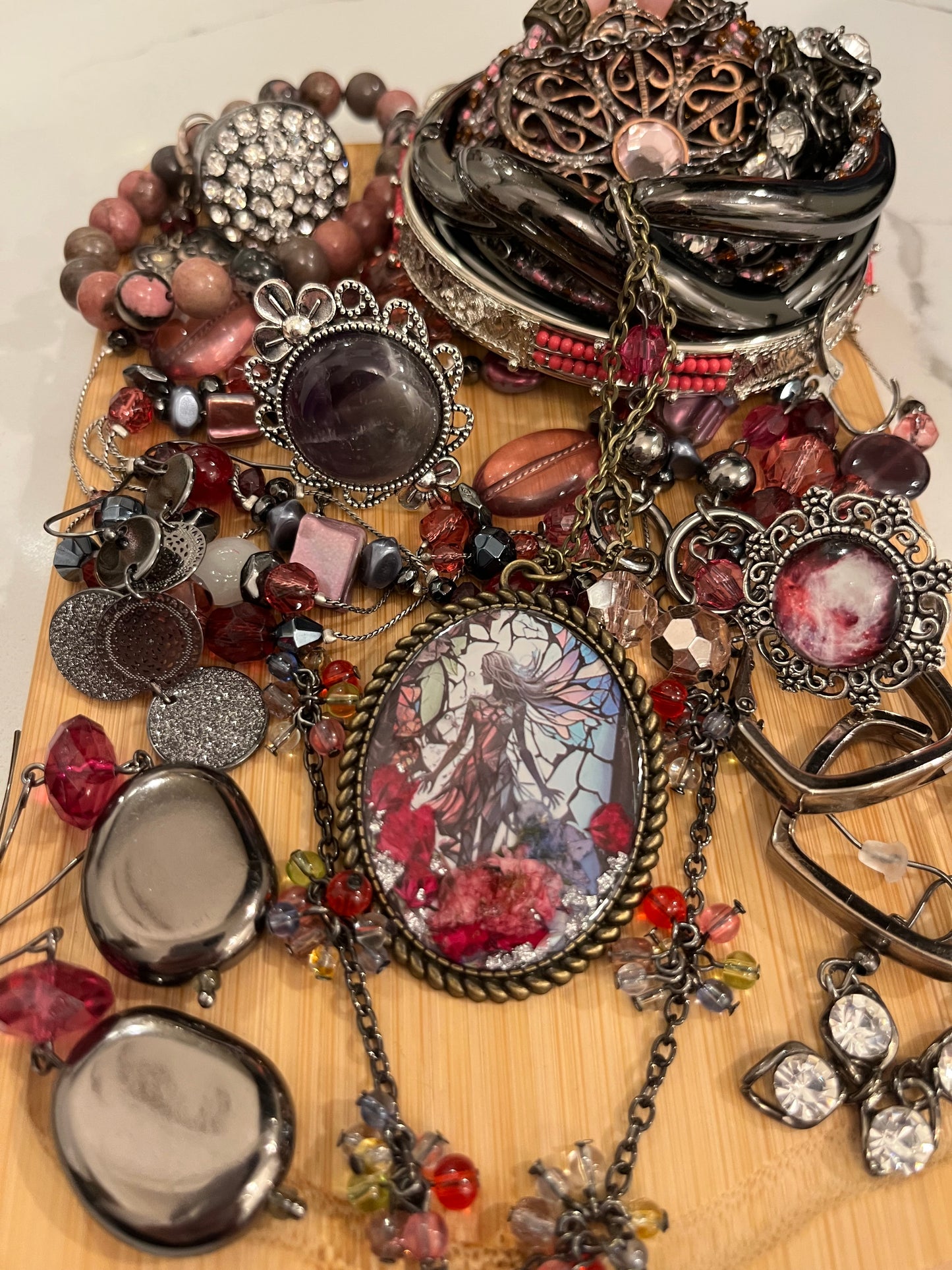 Mini Jewelry Jarcuterie Boards: Love Letters from Dawnhollow 💌 P.S. I Love You 🩷🧚‍♀️🌸