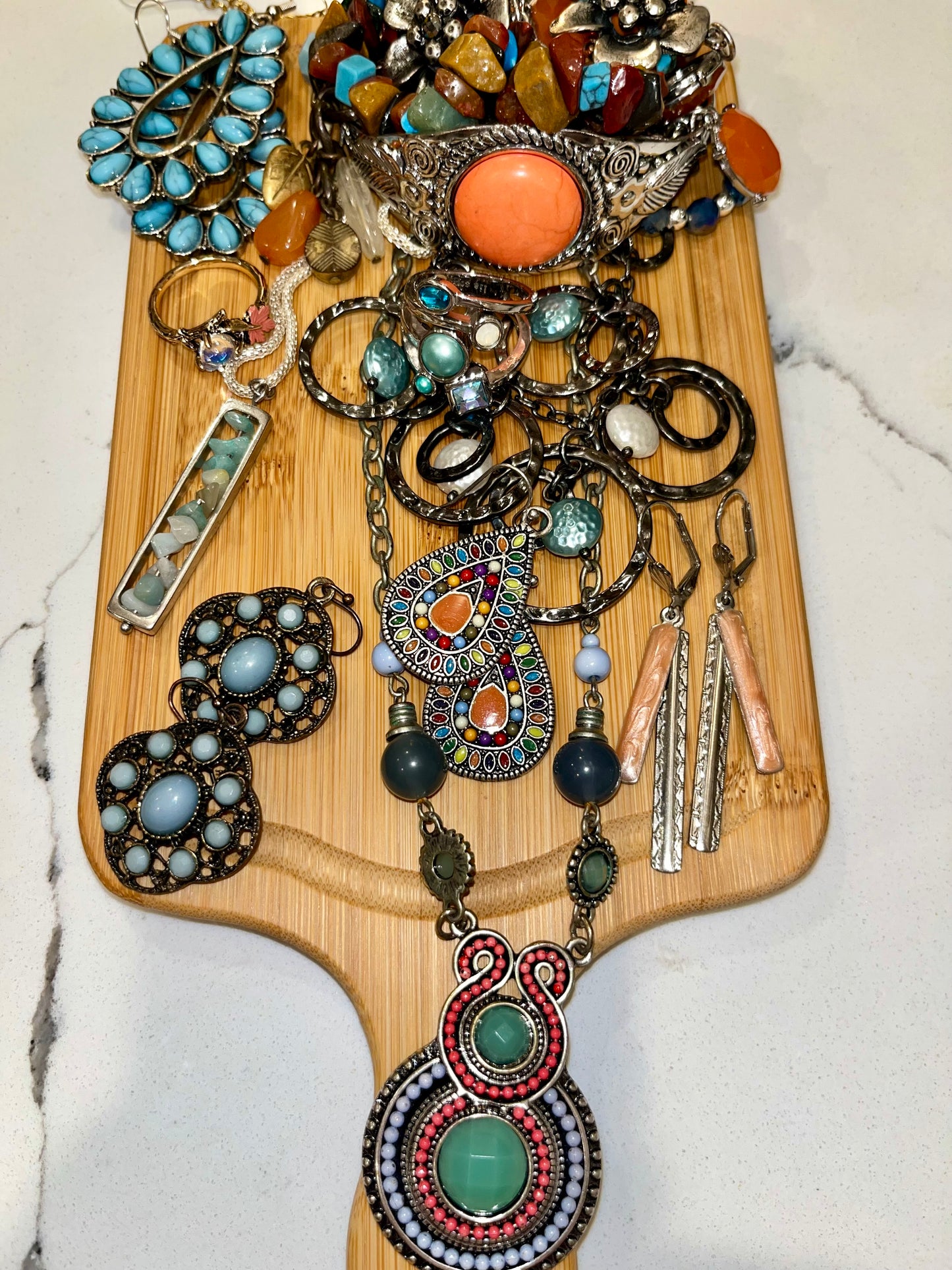 Mini Jewelry Jarcuterie Board: mood ~ boho glam 🏜️ 💎