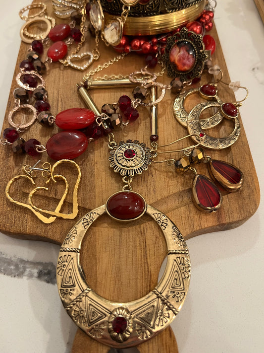 Mini Jewelry Jarcuterie Boards: Love Letters from Dawnhollow 💌 P.P.S. I Still Love You ❤️✨🌹