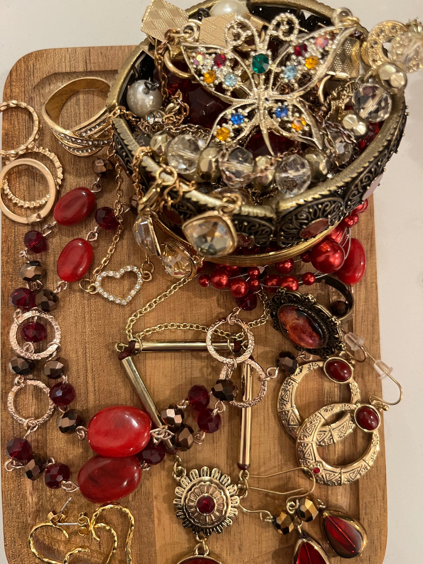 Mini Jewelry Jarcuterie Boards: Love Letters from Dawnhollow 💌 P.P.S. I Still Love You ❤️✨🌹