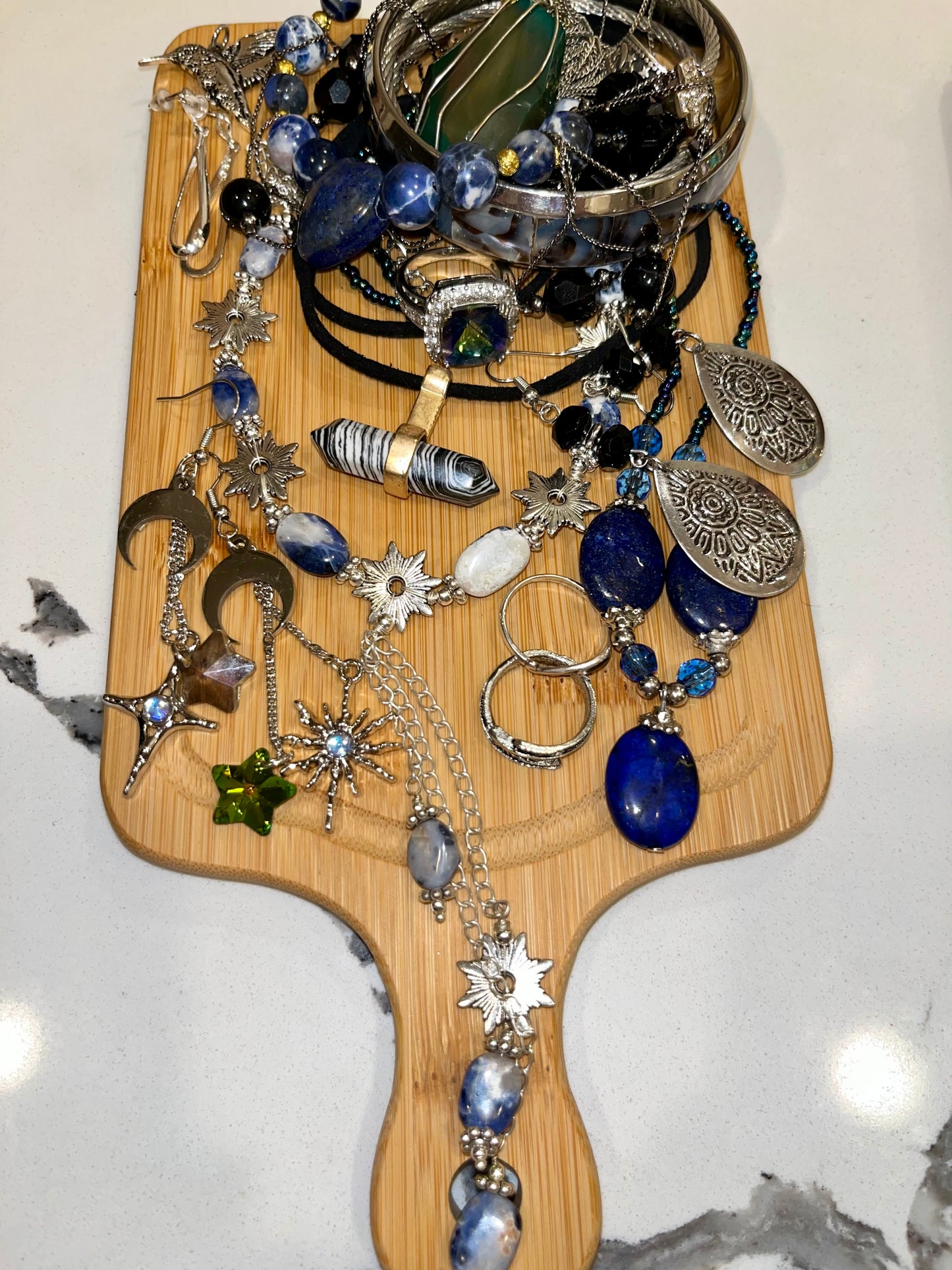 Mini Jewelry Jarcuterie Board: mood ~ dreamstone 🌌🌙