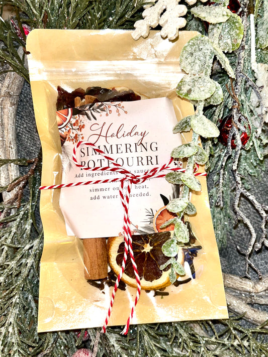 Holiday Simmering Potpourri Pouch
🕯️🍊