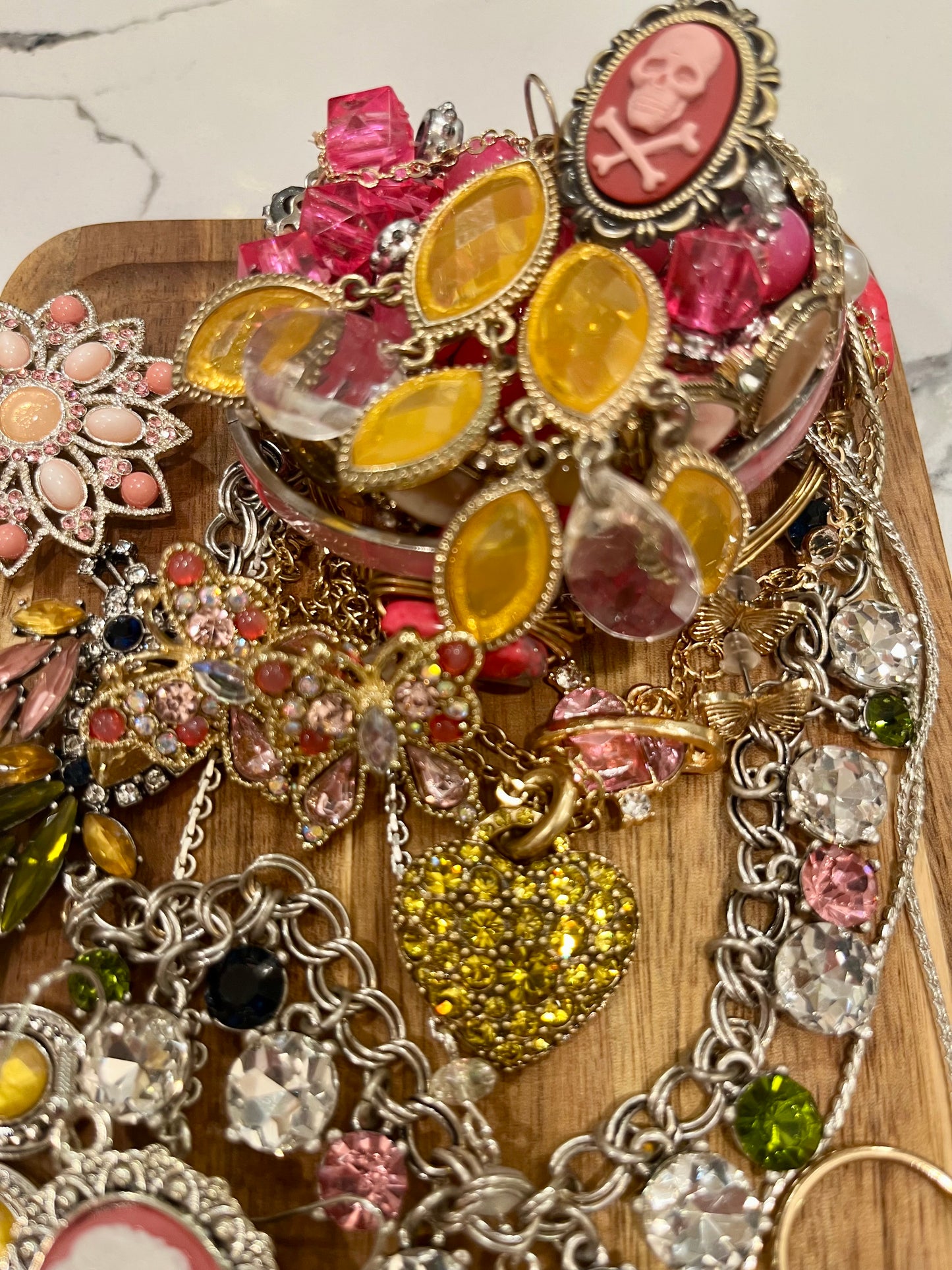 Mini Jewelry Jarcuterie Board: 🍋 🌸✨ Winter Citrus Bloom