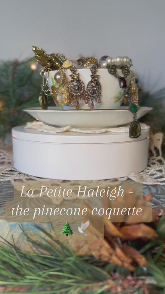 Woodland Sigils Collection: 🌲🕊️🤎La Petite Haleigh, the Pinecone Coquette