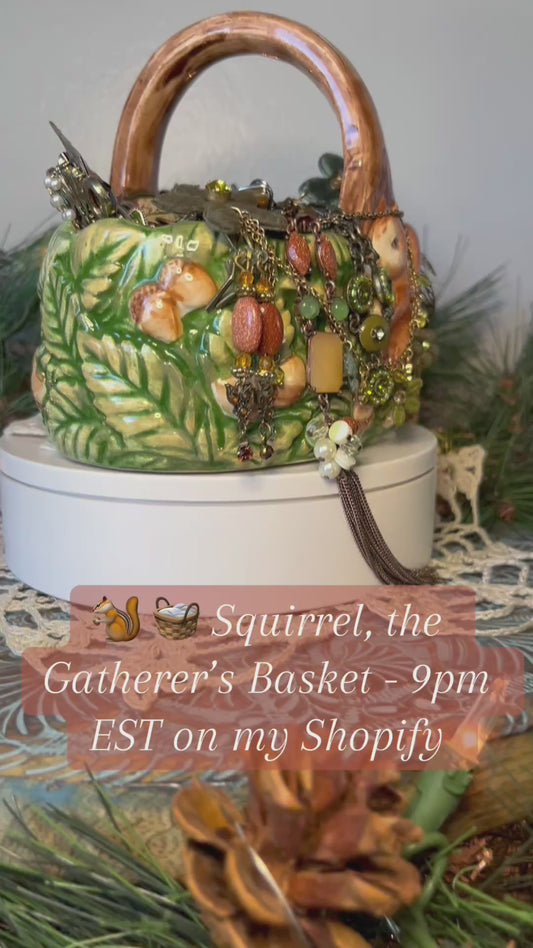 Woodland Sigils Collection: 🐿️🍃🧺Squirrel, the Gatherer’s Basket